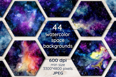 Space Backgrounds Set
