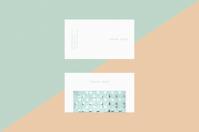 Business Card MockUps With Editable Templates