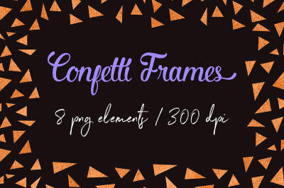 Copper Photo  Frames Clipart