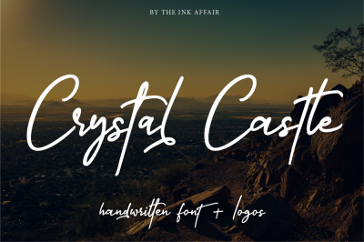 Crystal Castle Font + Logos 