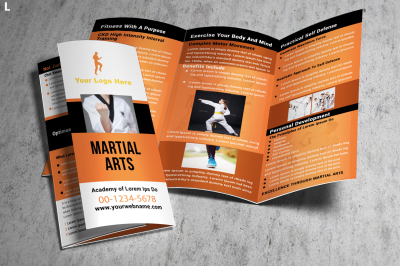 Martial Arts Trifold Brochure 