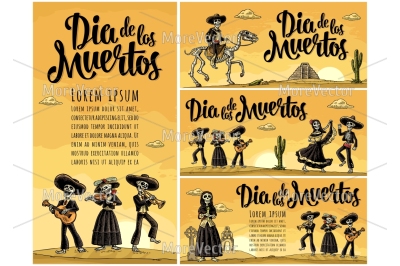 Poster for Dia de los Muertos 