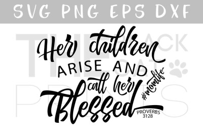 Bible verse SVG DXF EPS PNG Momlife SVG