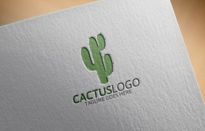 Cactus Logo Template
