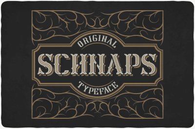 Schnaps Typeface