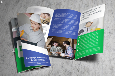 Construction Trifold Brochure 