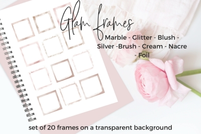20 glam frames