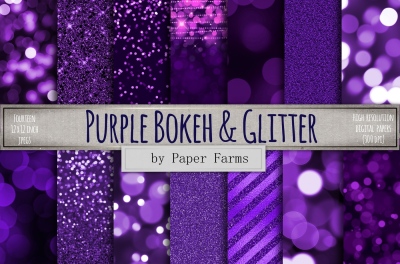 Purple bokeh backgrounds 