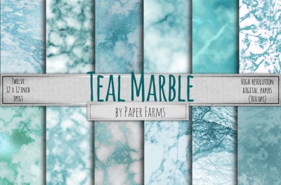 Teal marble backgrounds 