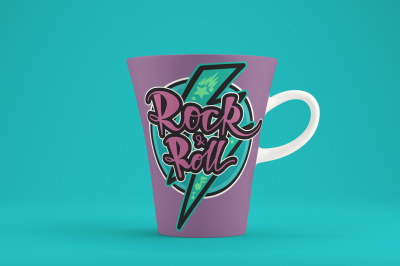 Rock And Roll Badge