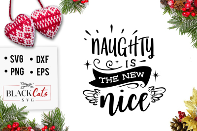 Naughty is the new nice SVG