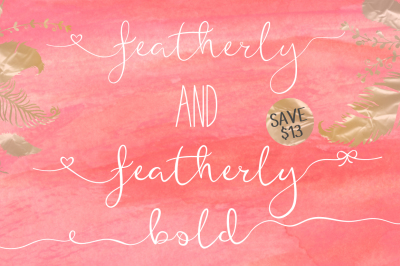 featherly font family