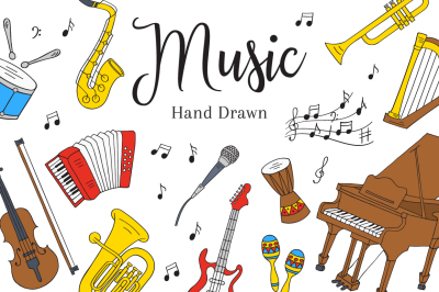 Musical instruments and symbols