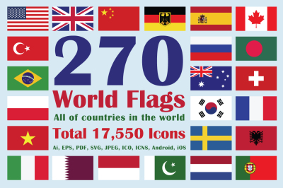 270 World Flags