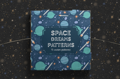 Space Dreams patterns collection