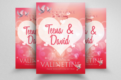 Valentines Flyer Templates