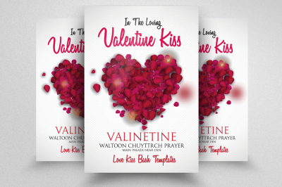 Valentine Love Flyer Templates