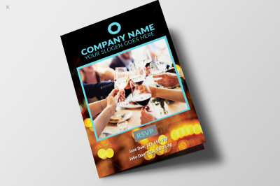 Business Party Bifold Template