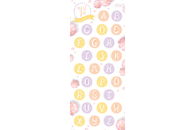 UPDATED - Lovely Monograms Twin