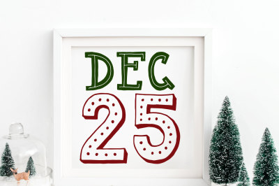 Dec 25 - Christmas SVG