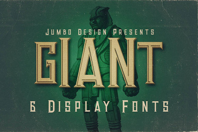 Giant - Vintage Style Font