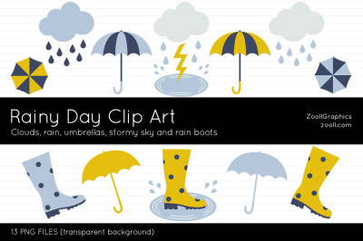 Rainy Day Clip Art