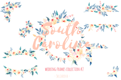 ''South Carolina'' Wedding frames #2