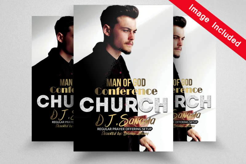 man-of-god-church-flyer
