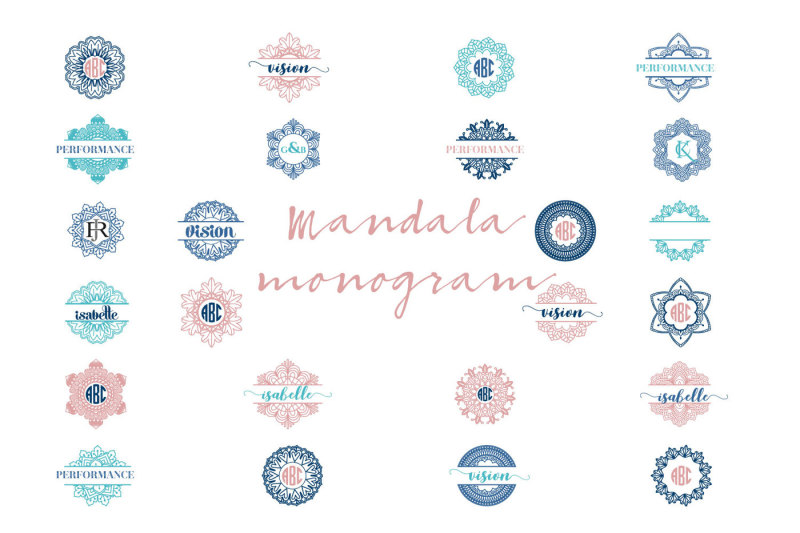mandala-logo-monogram-bundle