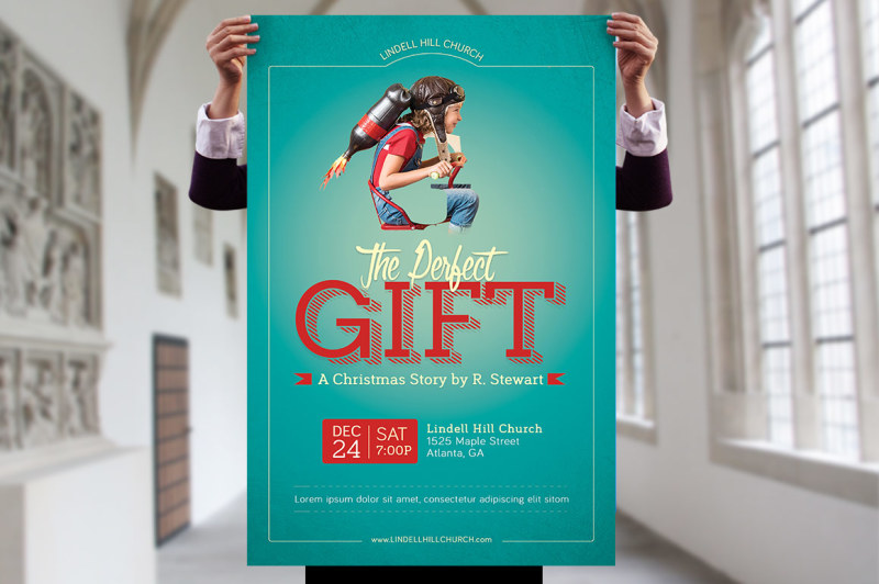 perfect-gift-church-flyer-poster-template
