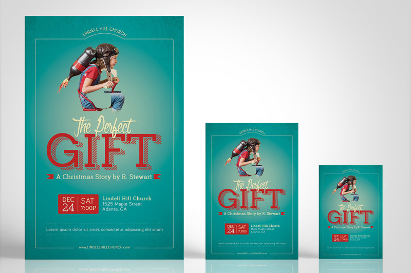perfect-gift-church-flyer-poster-template