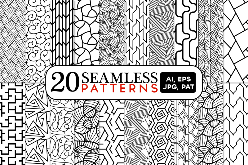 20-abstract-line-seamless-patterns