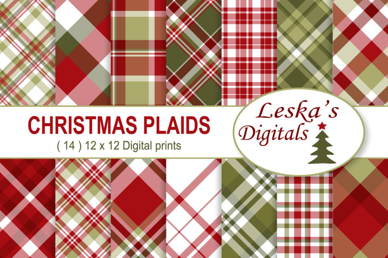 christmas-plaids-digital-paper