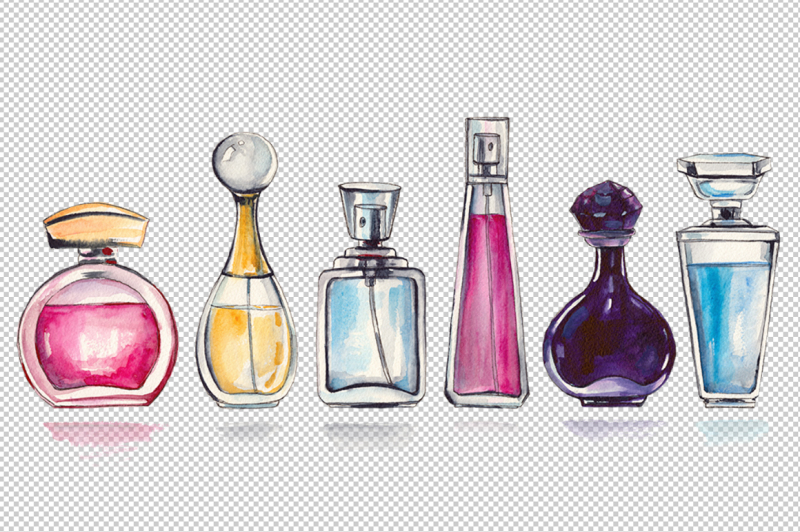 perfume-watercolor-set