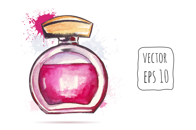 perfume-watercolor-set
