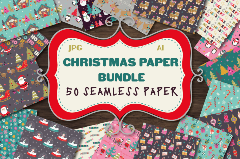 christmas-paper-bundle