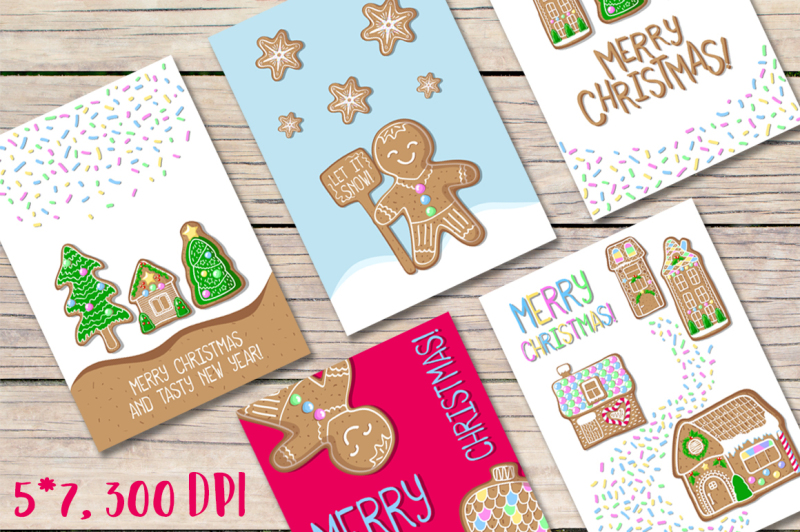 merry-christmas-gingerbread-cards