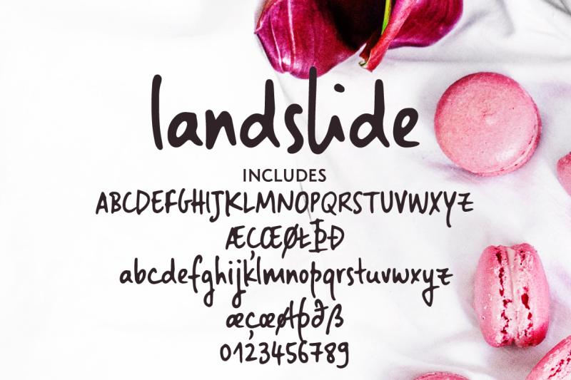 landslide-a-handwritten-font