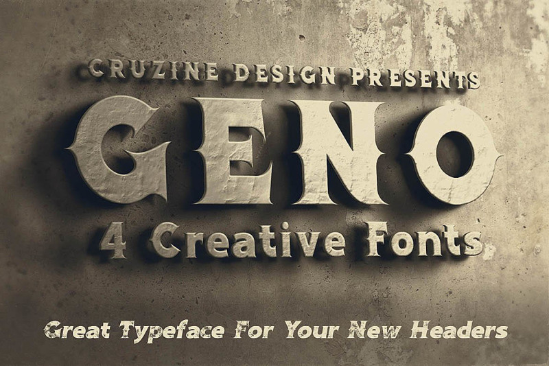 geno-typeface