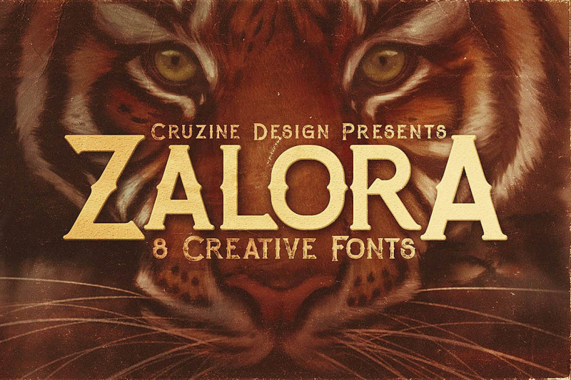 zalora-typeface