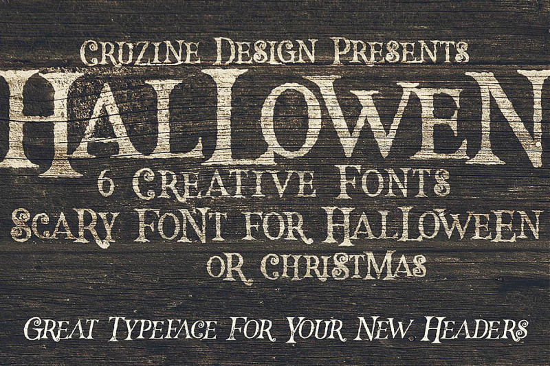 hallowen-typeface