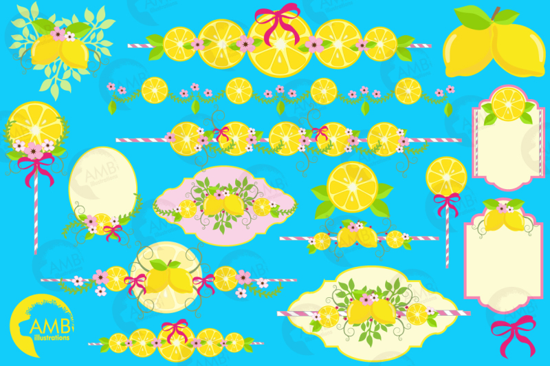lemon-frames-and-embellishments-graphics-illustrations-amb-891