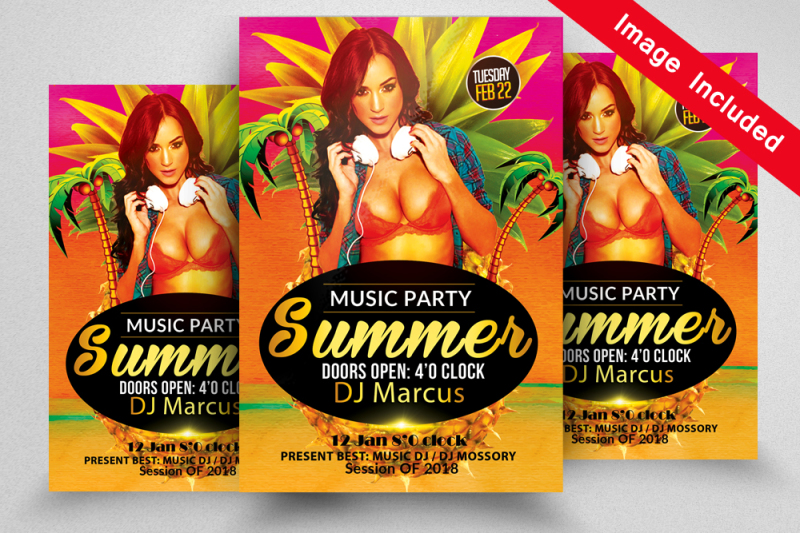 summer-party-flyers