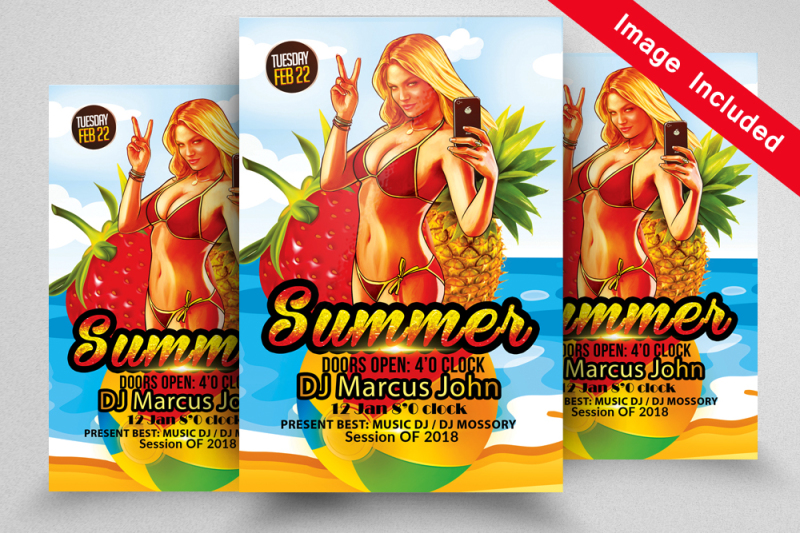 summer-party-template-flyer