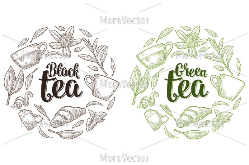 set-with-lettering-black-green-tea-vector-vintage-engraving