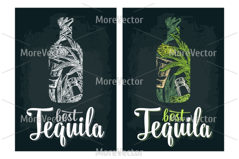 big-bundle-illustration-pattern-and-posters-tequila-with-engraving