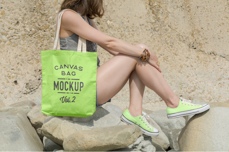 Download Canvas Tote Bag Mockups Pack Vol. 2 By Bulbfish ...