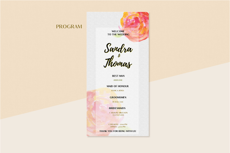 floral-wedding-invitation-set