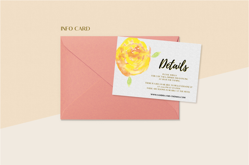 floral-wedding-invitation-set
