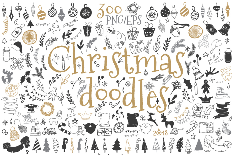 300-christmas-nbsp-doodle-icons-and-design-elements-clipart